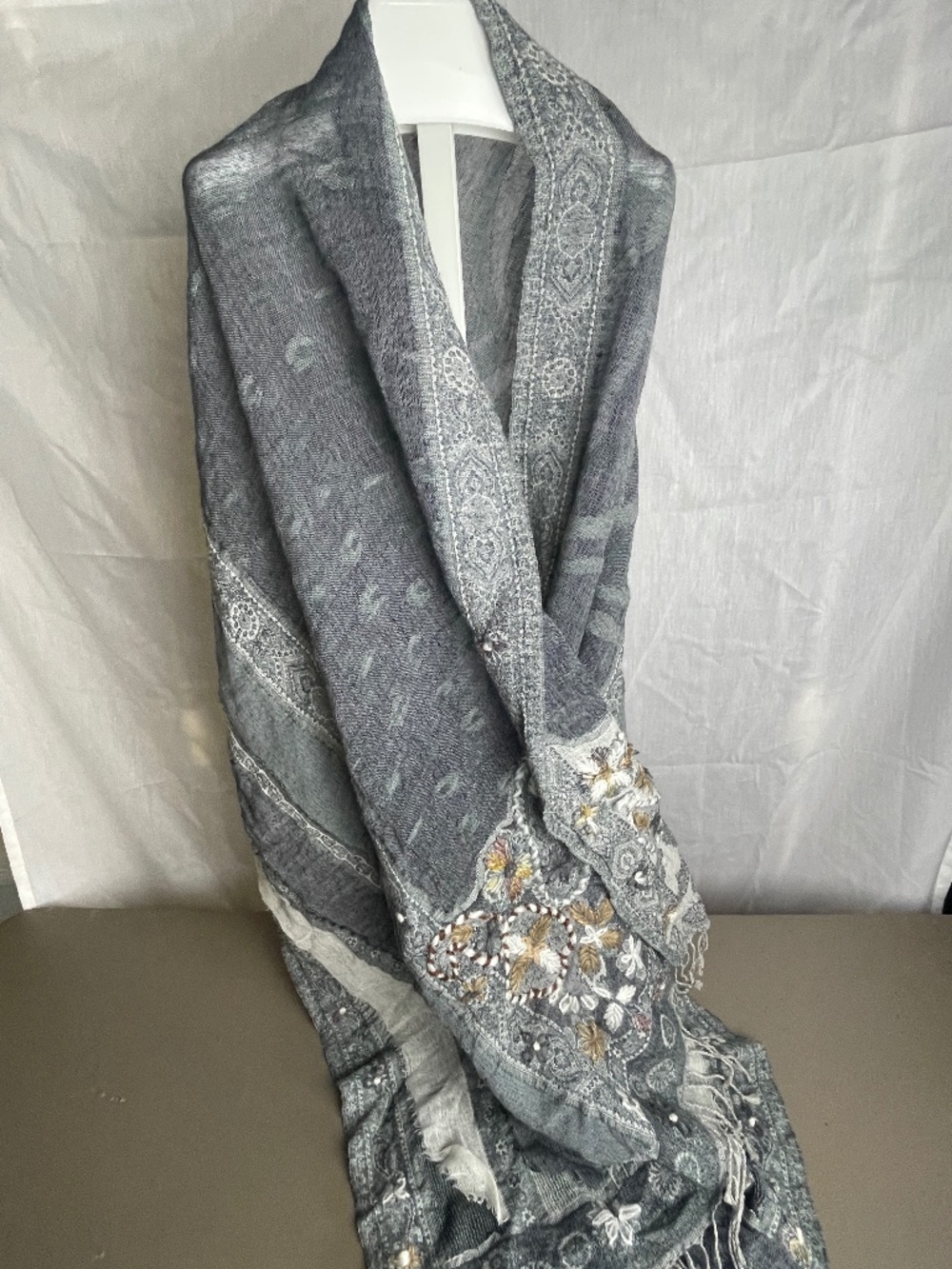 Handmade wool scarf/wrap